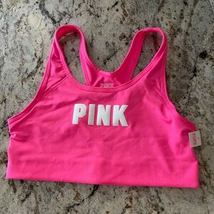 Victoria Secret  Pink Sport Bra Medium   New 💕